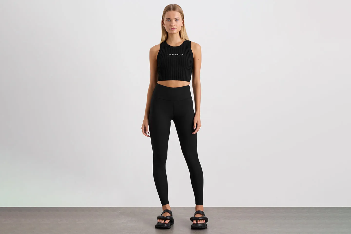 Full Length Ribbed Legging 203