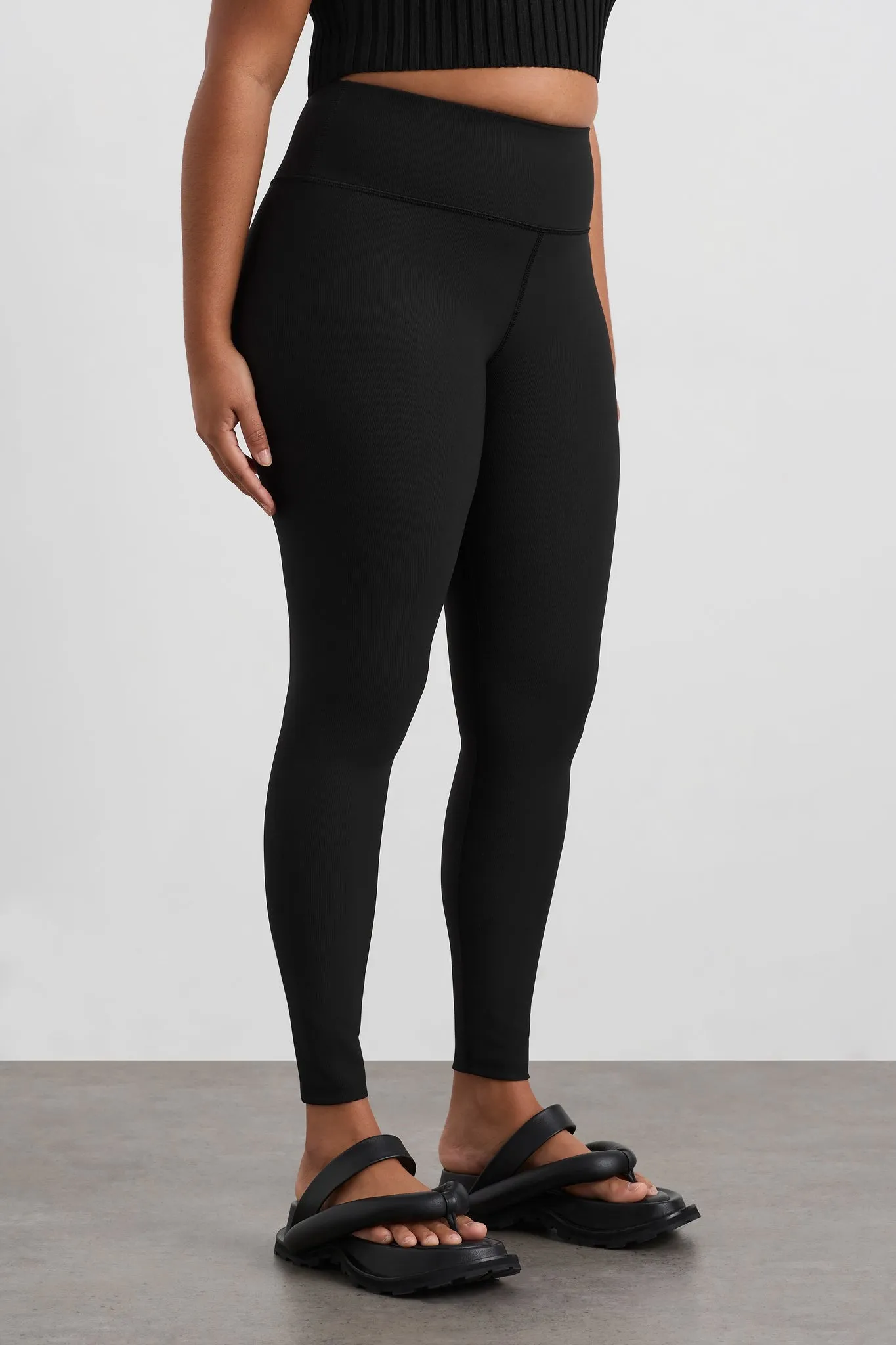 Full Length Ribbed Legging 203