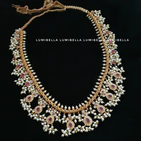 Guttapusalu Style Matte Finish Hip Chain