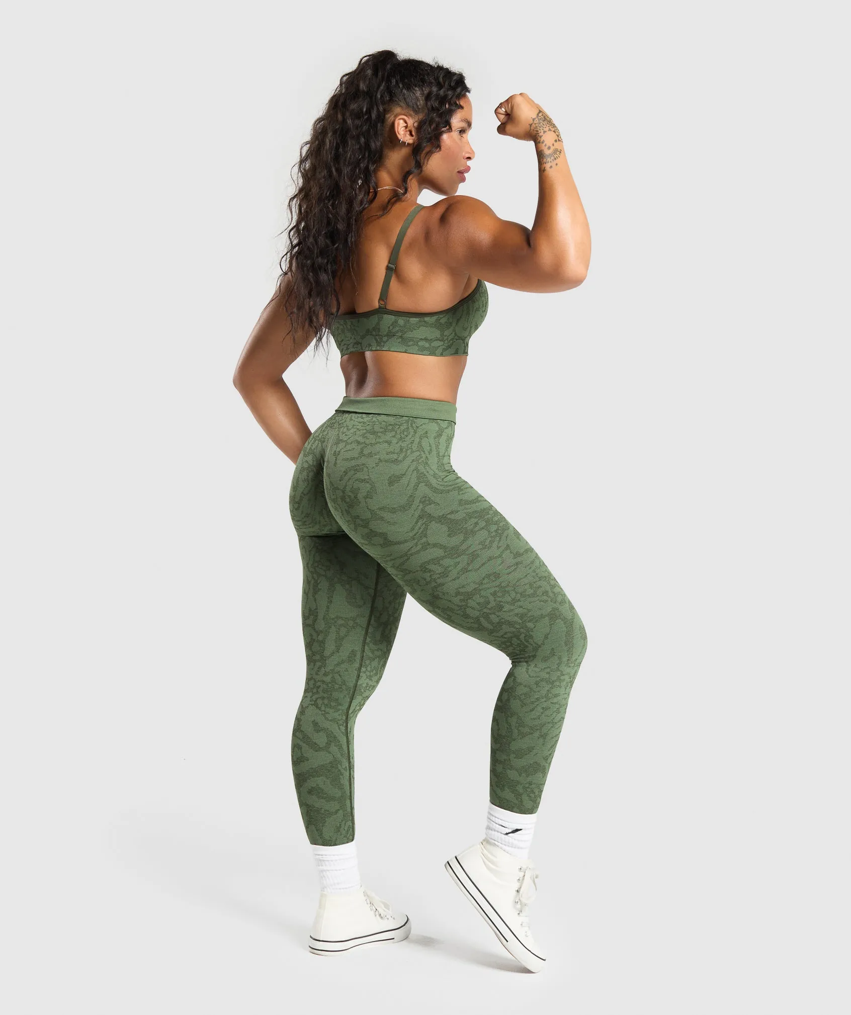 Gymshark Adapt x Whitney Leggings - Force Green/Winter Olive