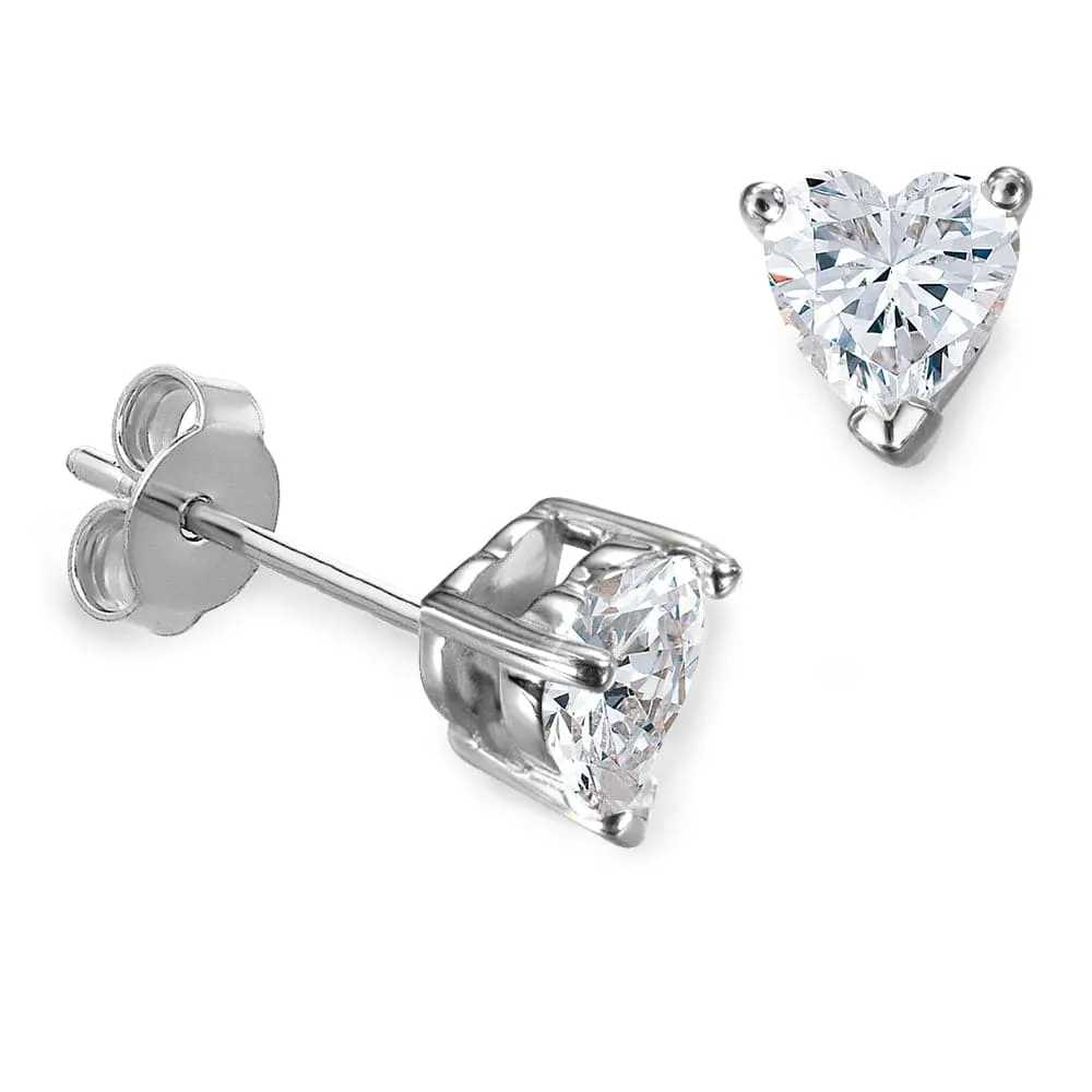 Heart Cut Earrings