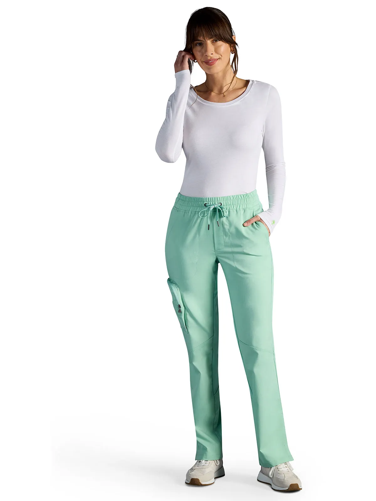 HH X Dr Kwane - Women's Veronica Drawstring Straight Leg Pant