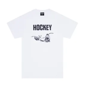 HOCKEY NIK STAIN WHISPER TEE - WHITE