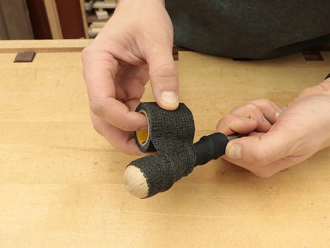 Hockey Tape: Stretchy, Non-Adhesive, Top Wrap