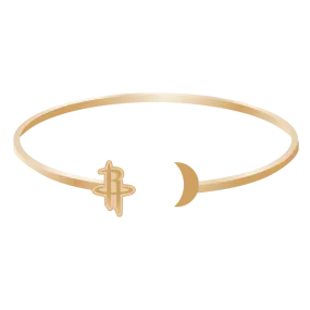 Houston Rockets Pro Specialties Primary Logo Bangle Bracelet