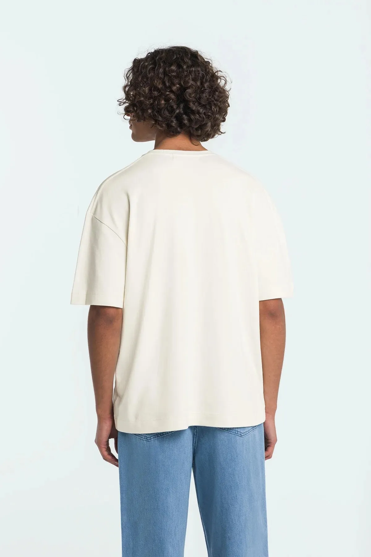 Kings of Indigo Horikawa t-shirt non-dyed carp unisex