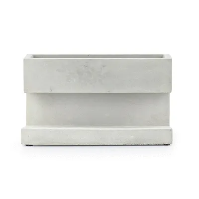 Large Concrete Planter And Pen Holder