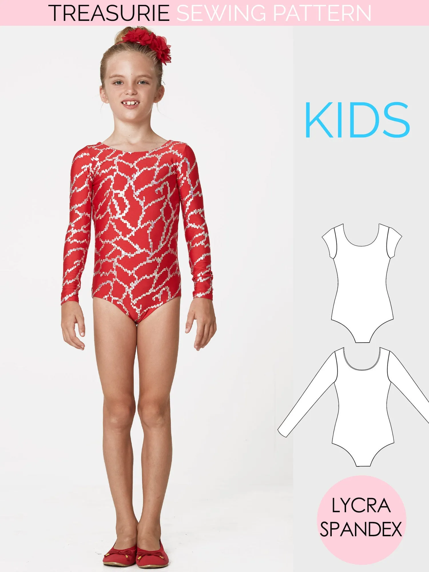 Leotard Patterns - Girls LEOTARD #4 (L504-L)