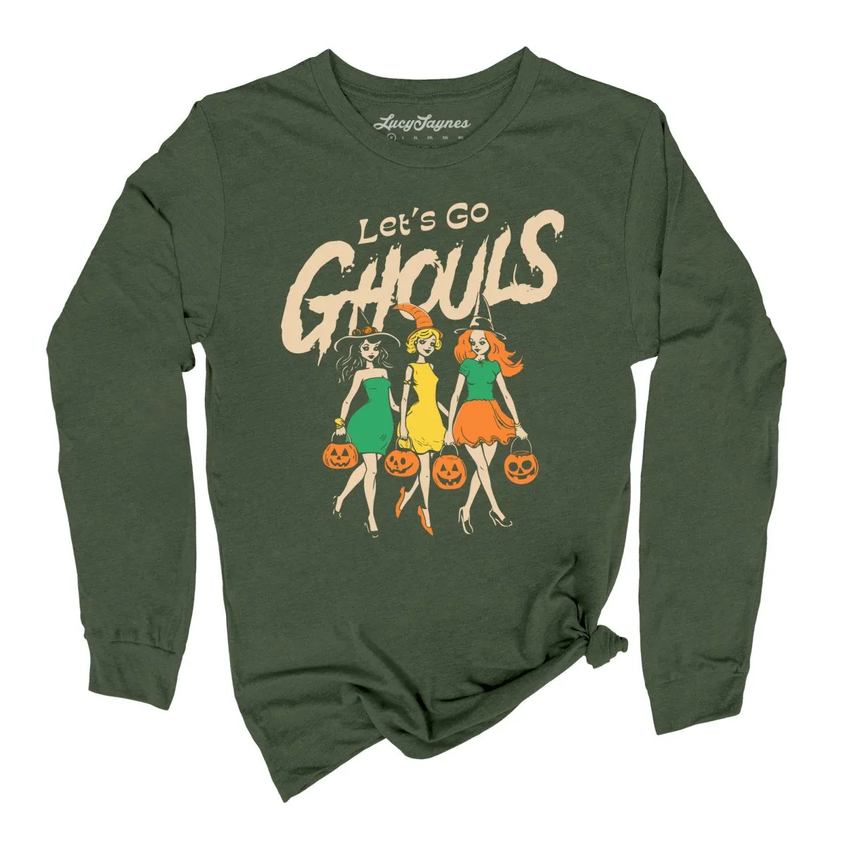 Let's Go Ghouls Long Sleeve Tee