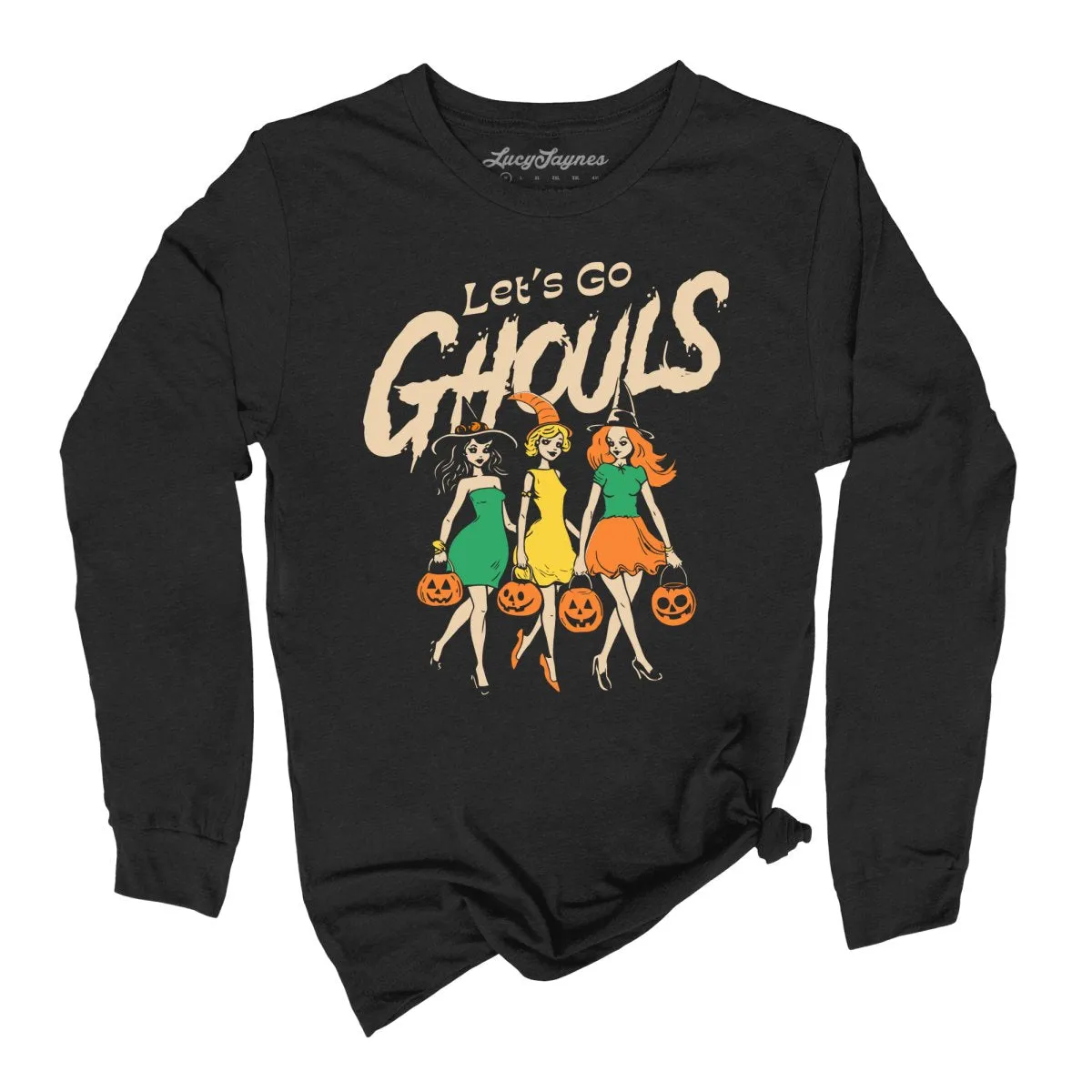 Let's Go Ghouls Long Sleeve Tee