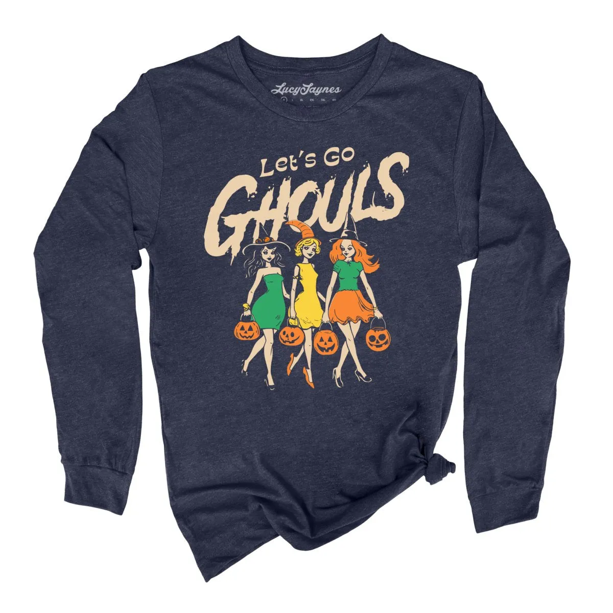 Let's Go Ghouls Long Sleeve Tee