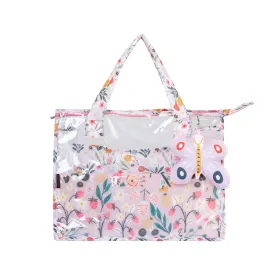 Lilac Garden Swimming Bag