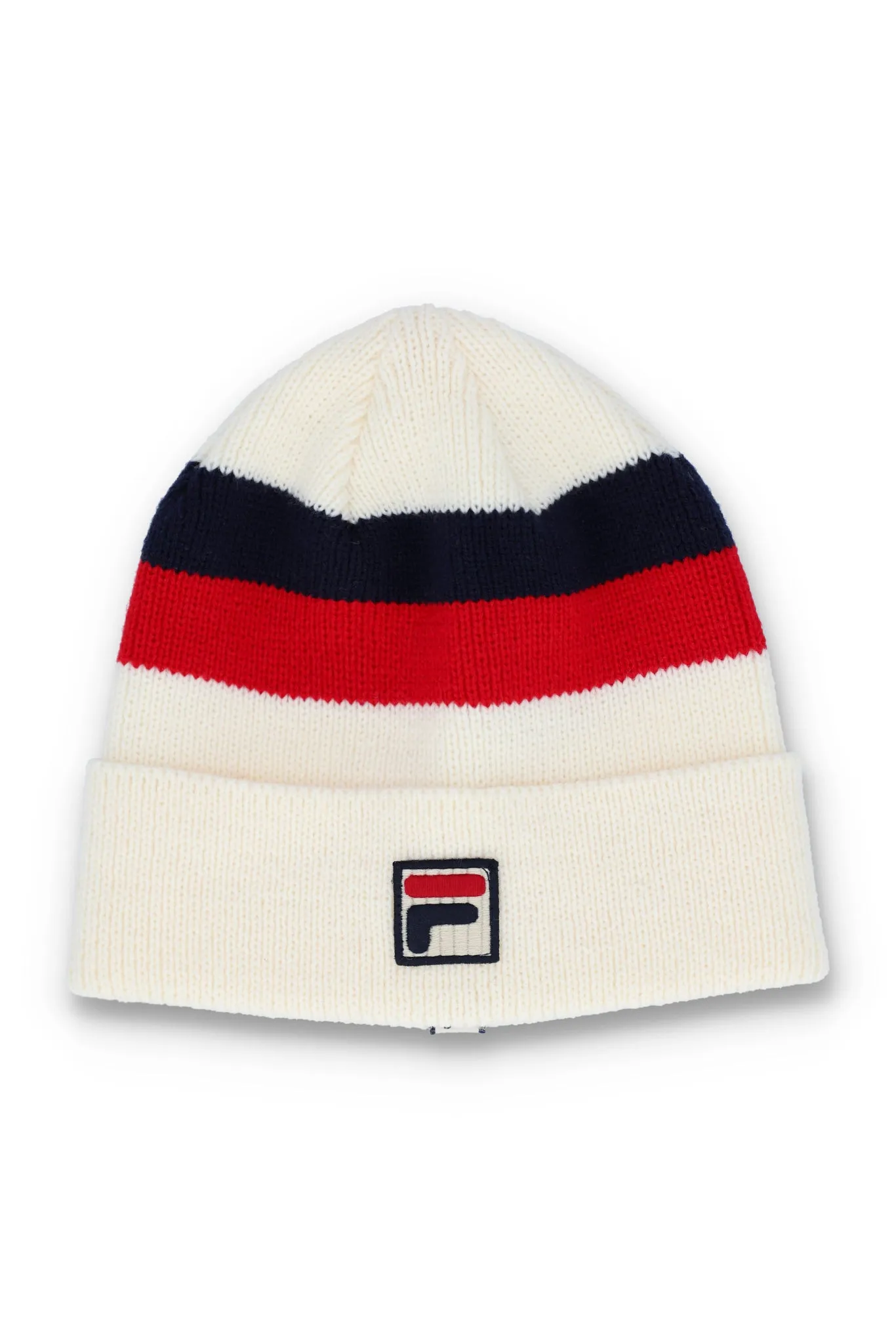 Linus Stripe Flat Knit Beanie