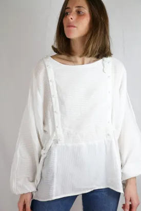 LOA. Blusa blanca
