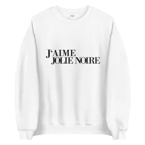 Love JN Sweatshirt- White
