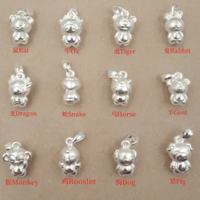 Lovely 3D Zodiac Pendant