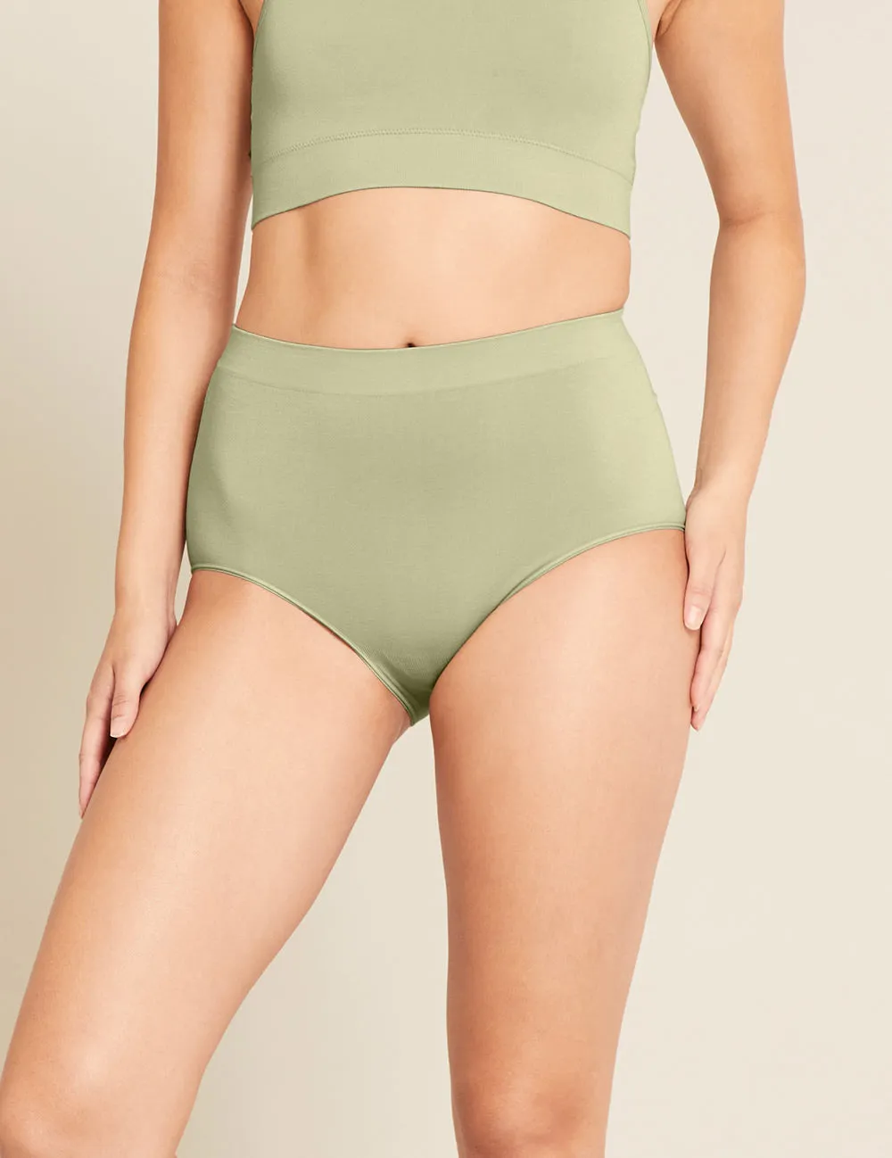 LYOLYTE Full Boyleg Brief - Sage