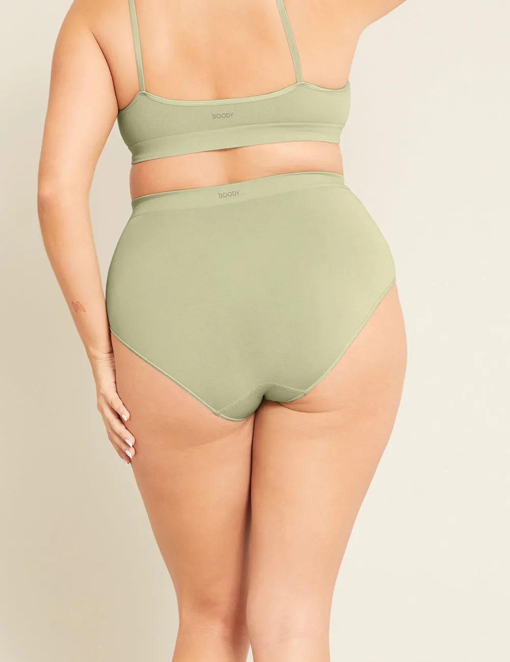 LYOLYTE Full Boyleg Brief - Sage