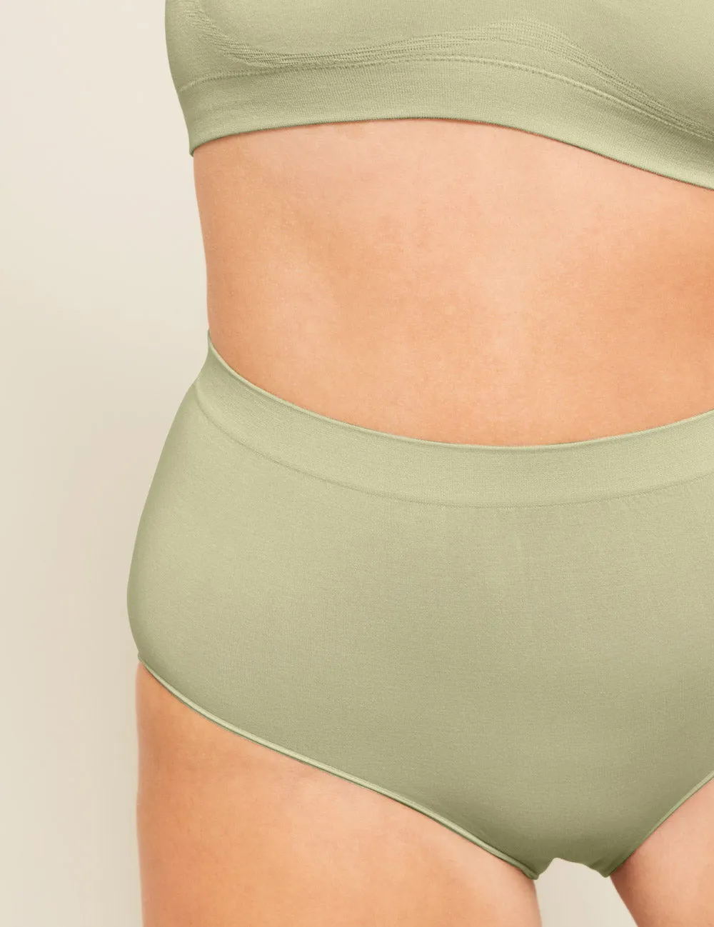 LYOLYTE Full Boyleg Brief - Sage