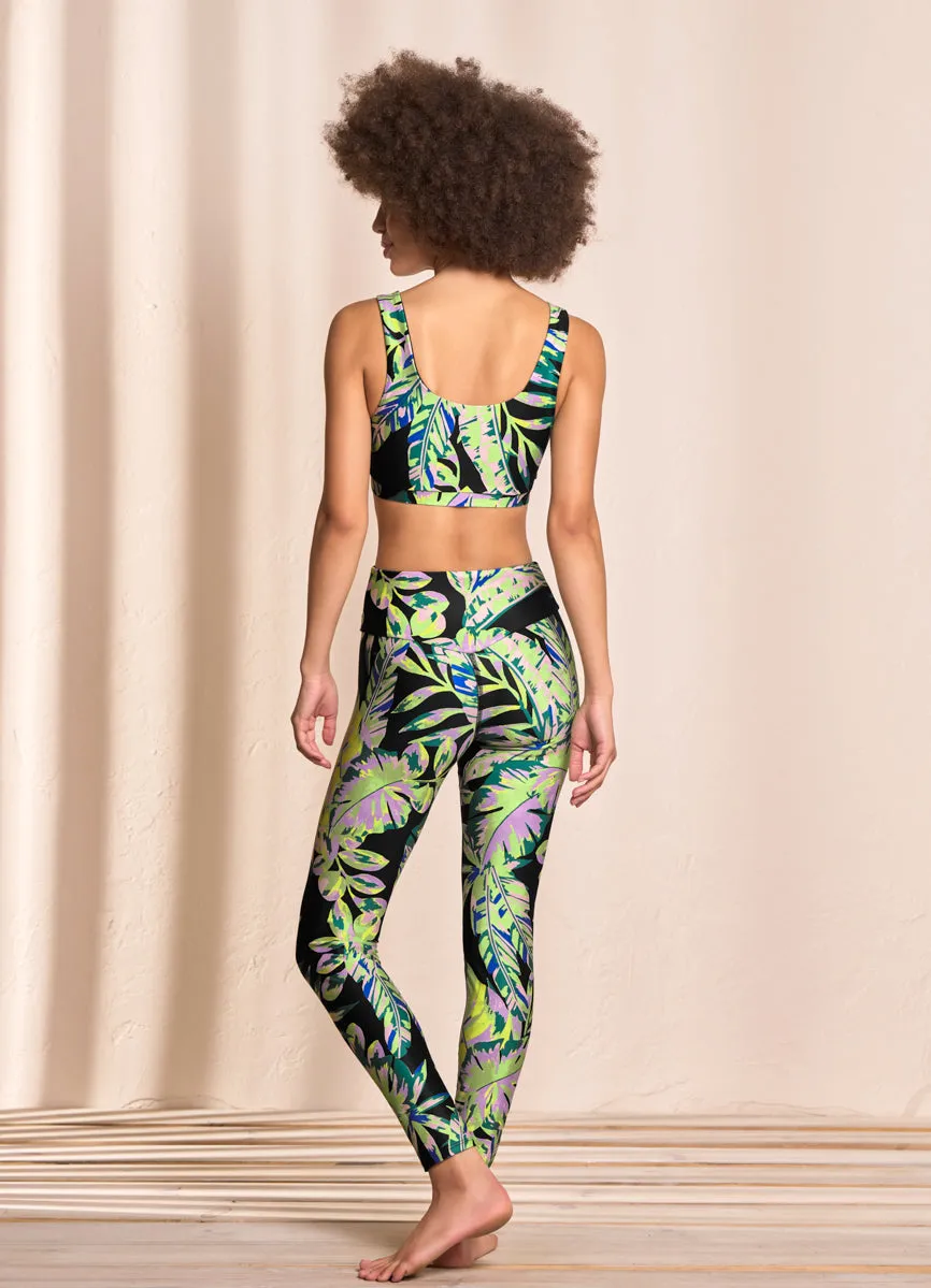 Maaji Greenleaf Passiflora High Rise Full Legging