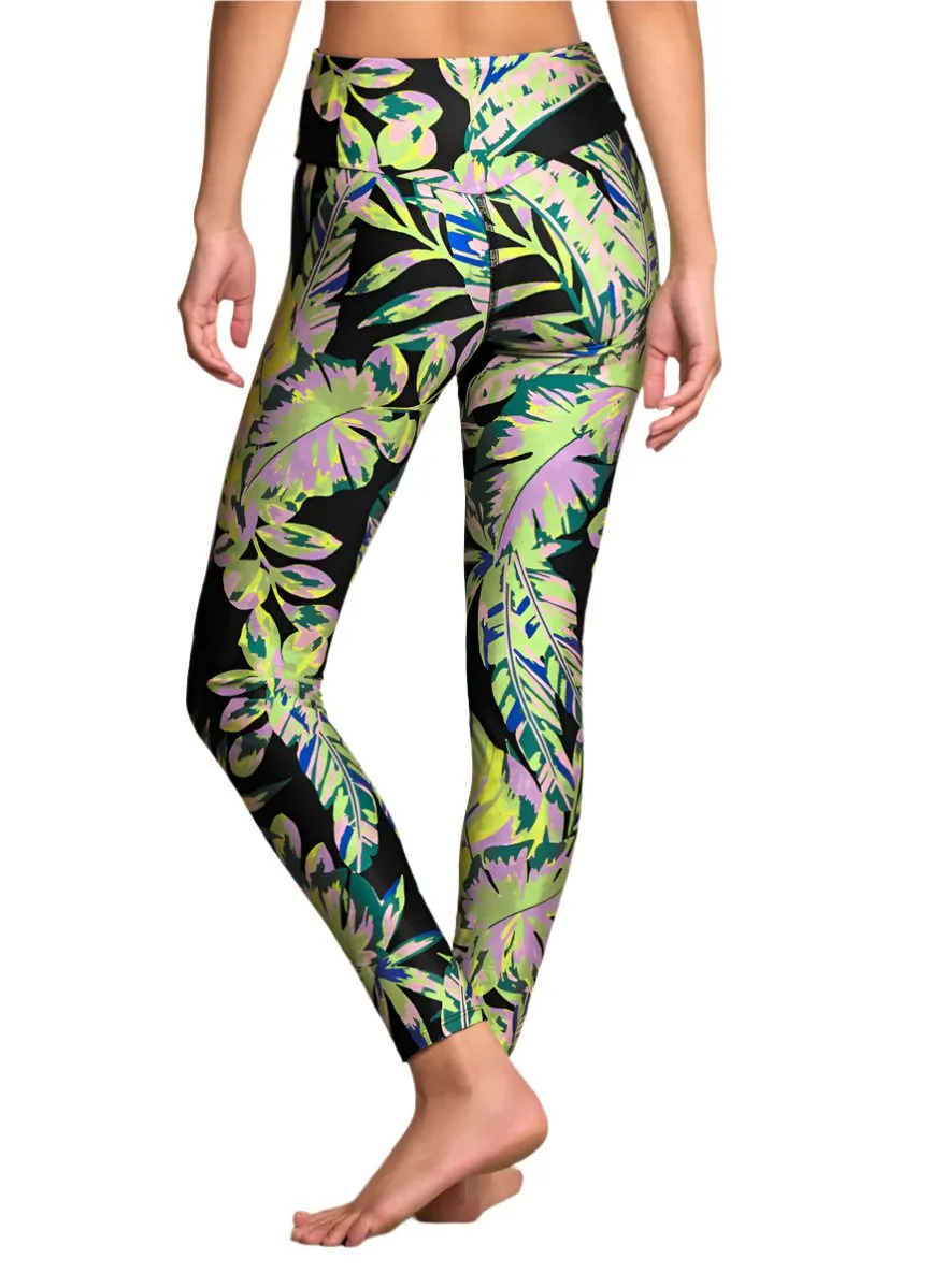 Maaji Greenleaf Passiflora High Rise Full Legging