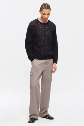 Men's Laureate Linen Trouser in Brindle
