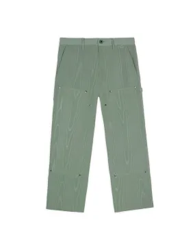 Moire Double Knee Utility Pant - Seafoam