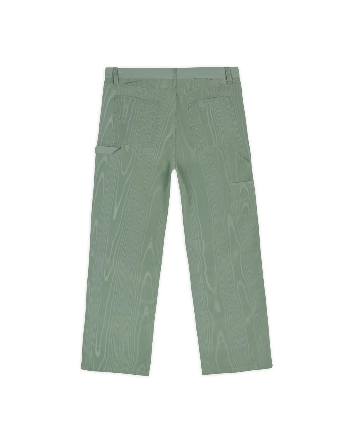 Moire Double Knee Utility Pant - Seafoam