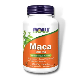 NOW Maca 500mg 250 VCaps EXP July 2027
