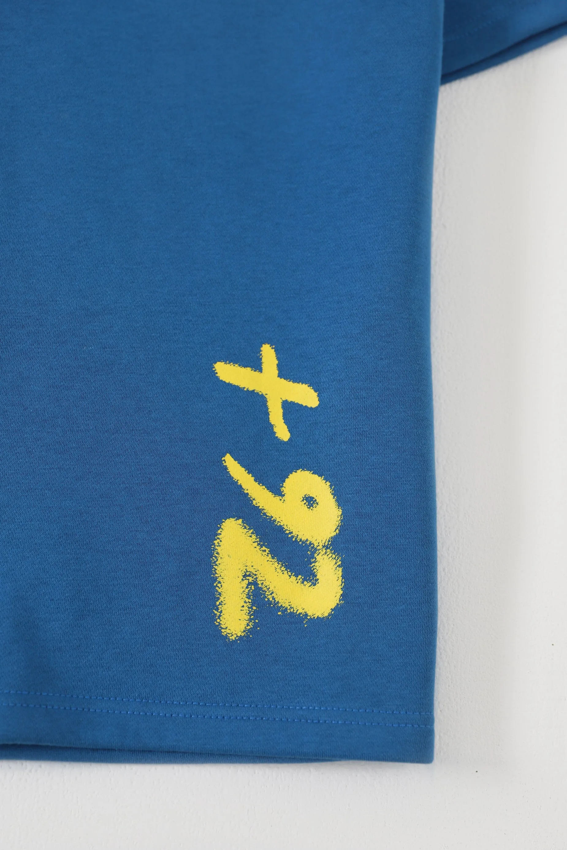 " 92" ROYAL BLUE PATCH T SHIRT