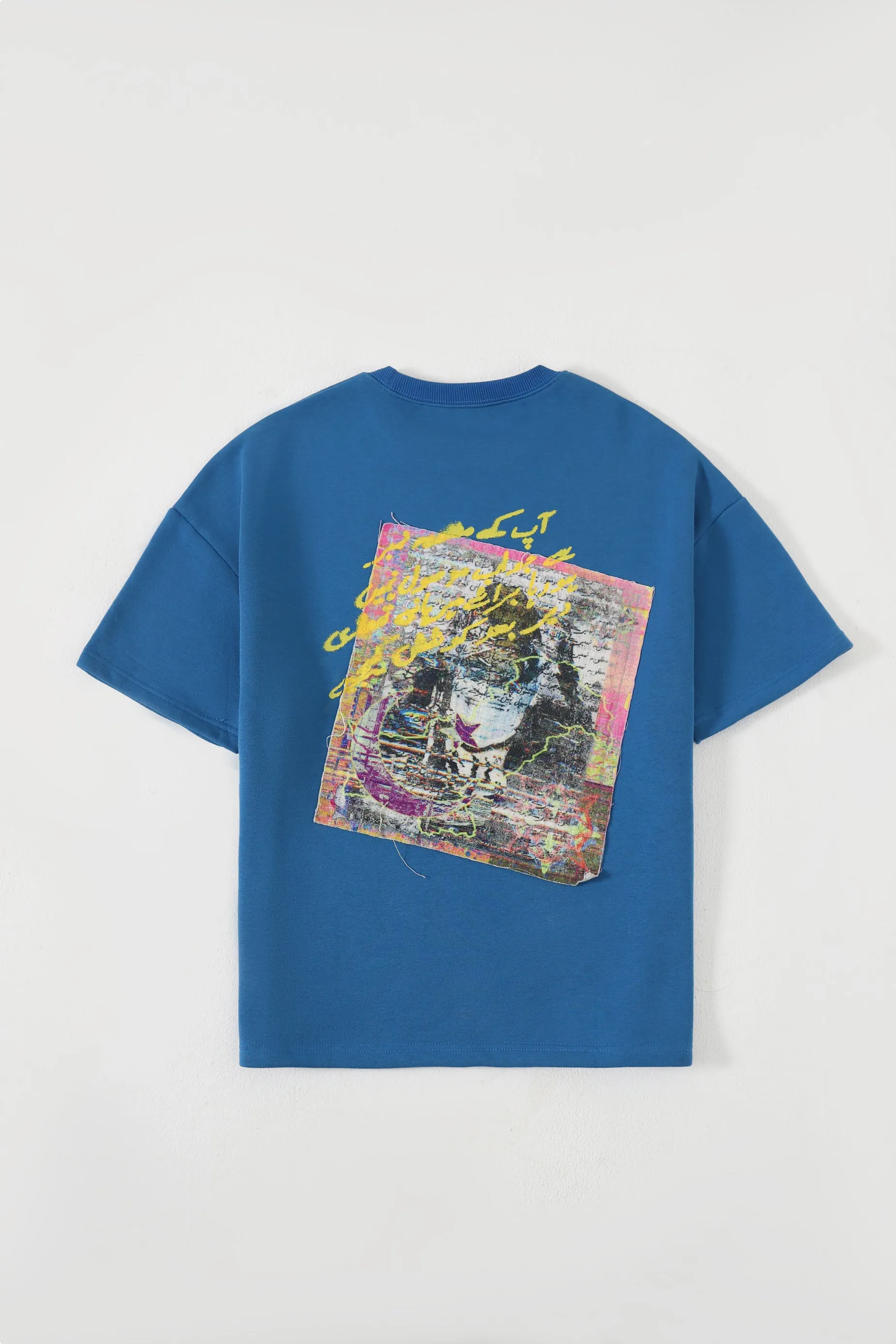 " 92" ROYAL BLUE PATCH T SHIRT