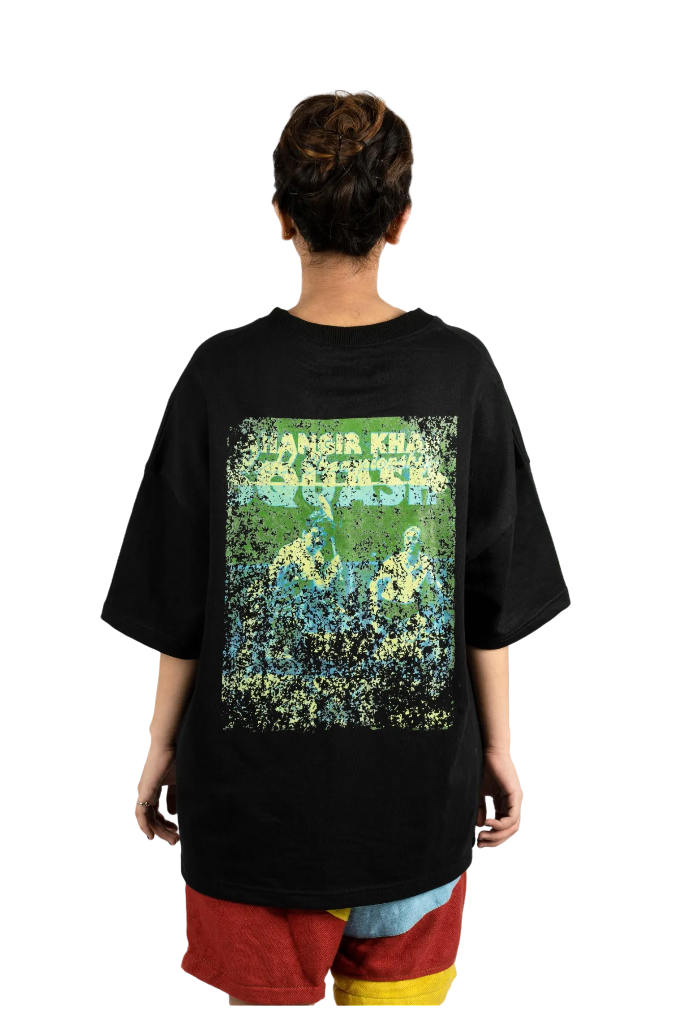 "555" SQUASH BLACK T-SHIRT