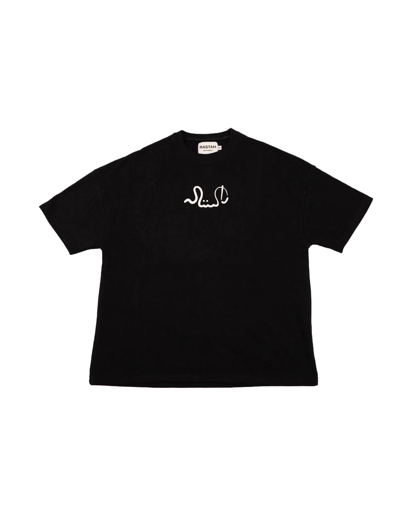 "555" SQUASH BLACK T-SHIRT