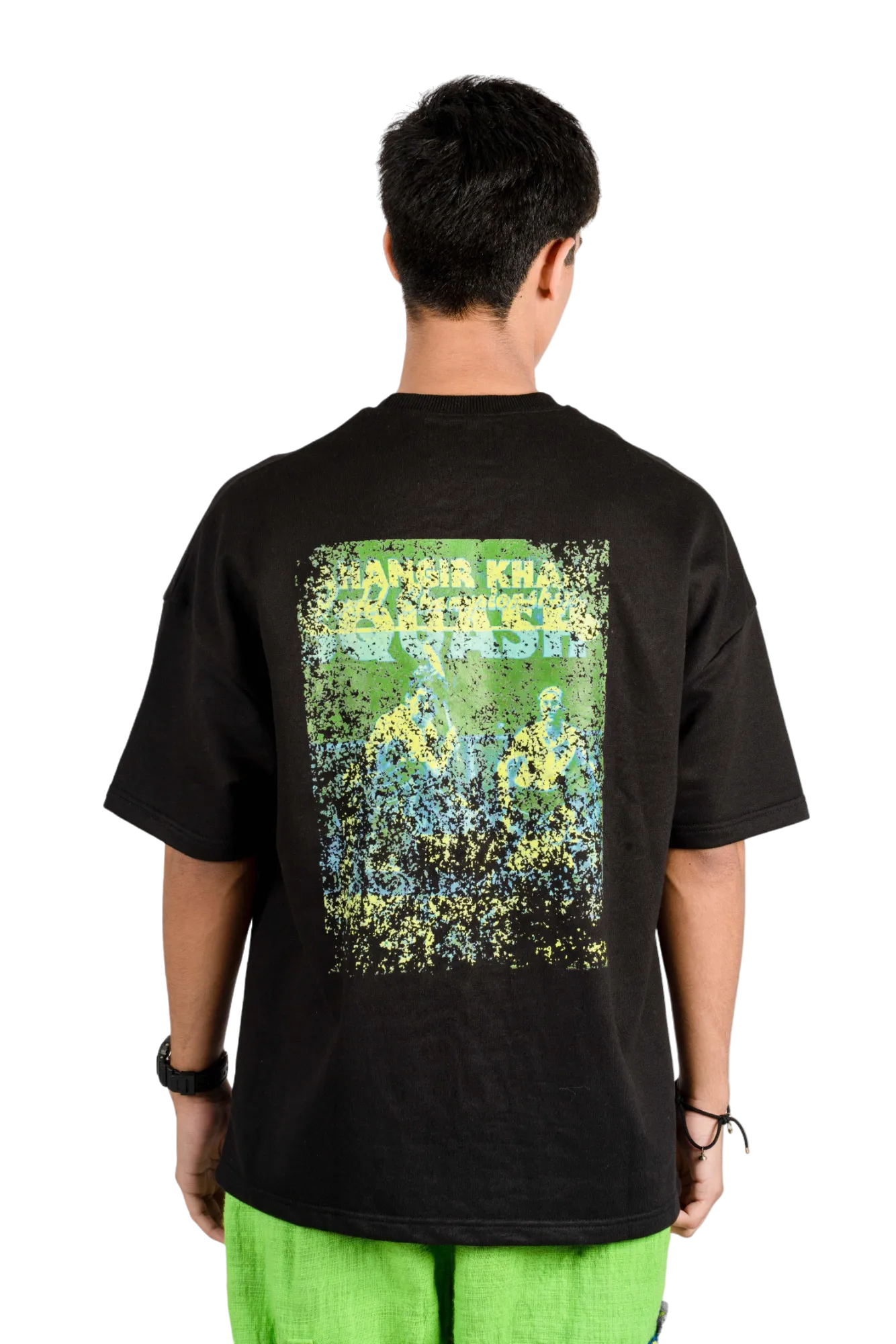 "555" SQUASH BLACK T-SHIRT
