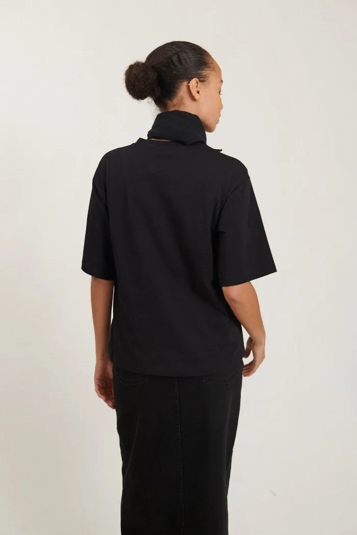 Raja Logo Tee - Black