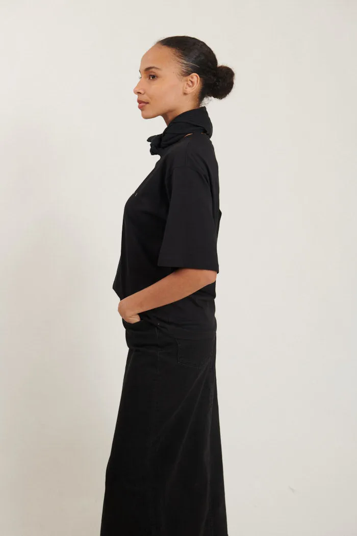 Raja Logo Tee - Black