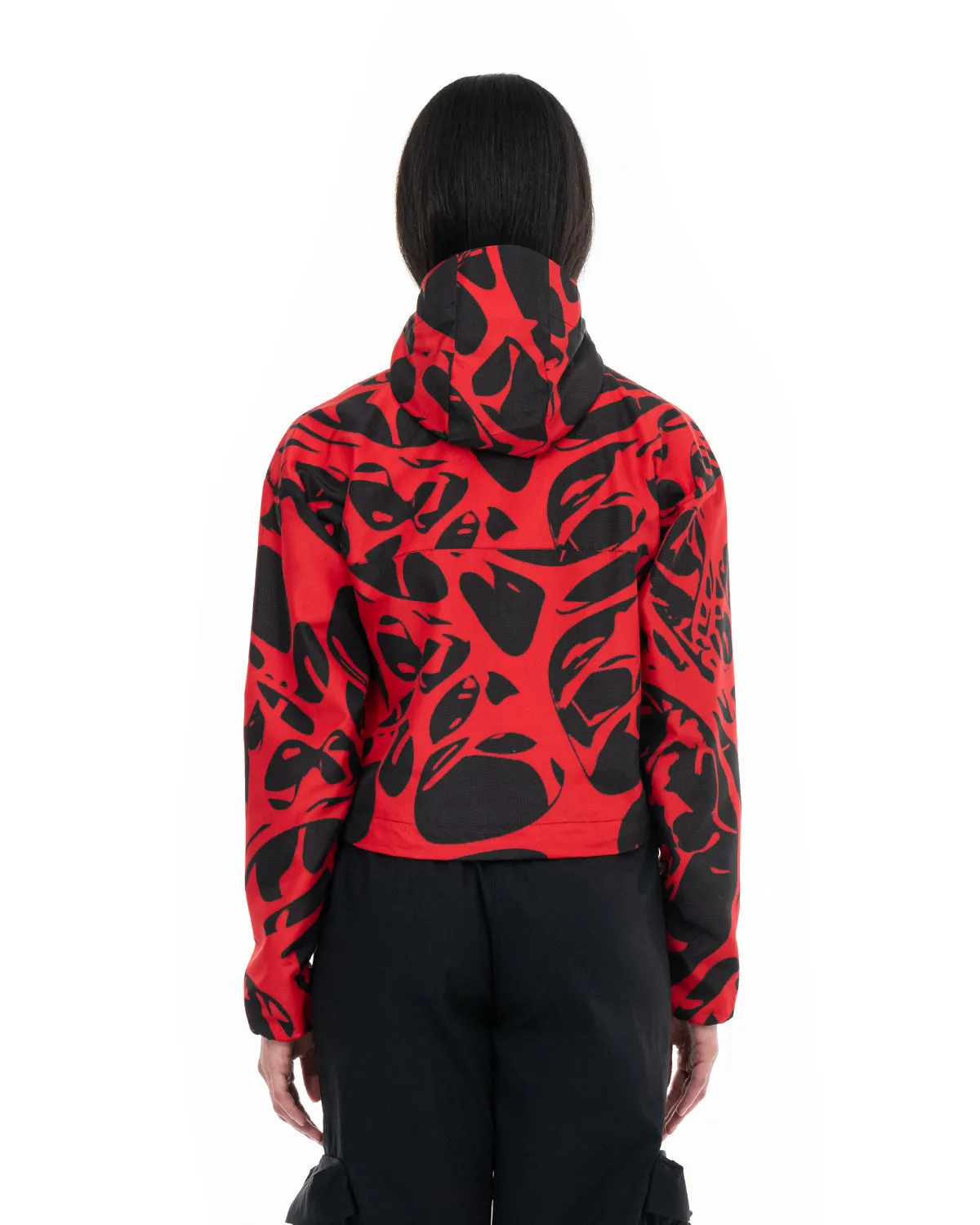 Red Strand Outfit Jacket   Short Leggins