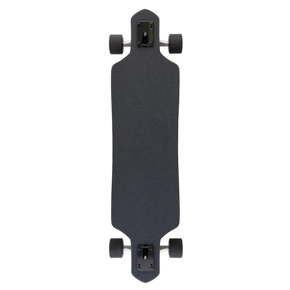 Santa Cruz Classic Dot Drop Thru Longboard Cruiser Black