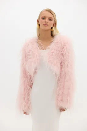 Sara Bolero Jacket - Peonie Pink