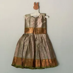 Simple Katan Silk Frock | Newborn