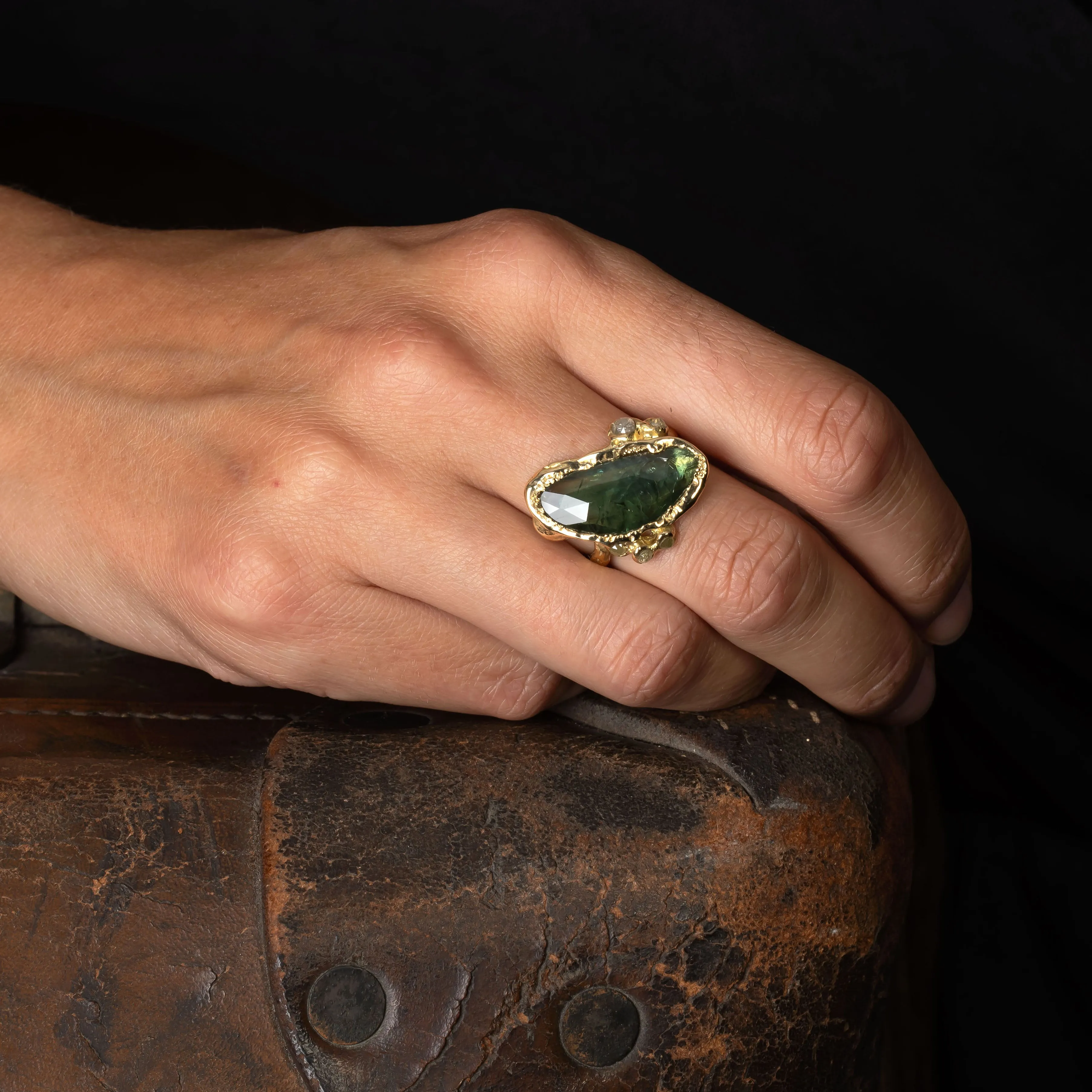 Song of the Sea Sapphire Ring