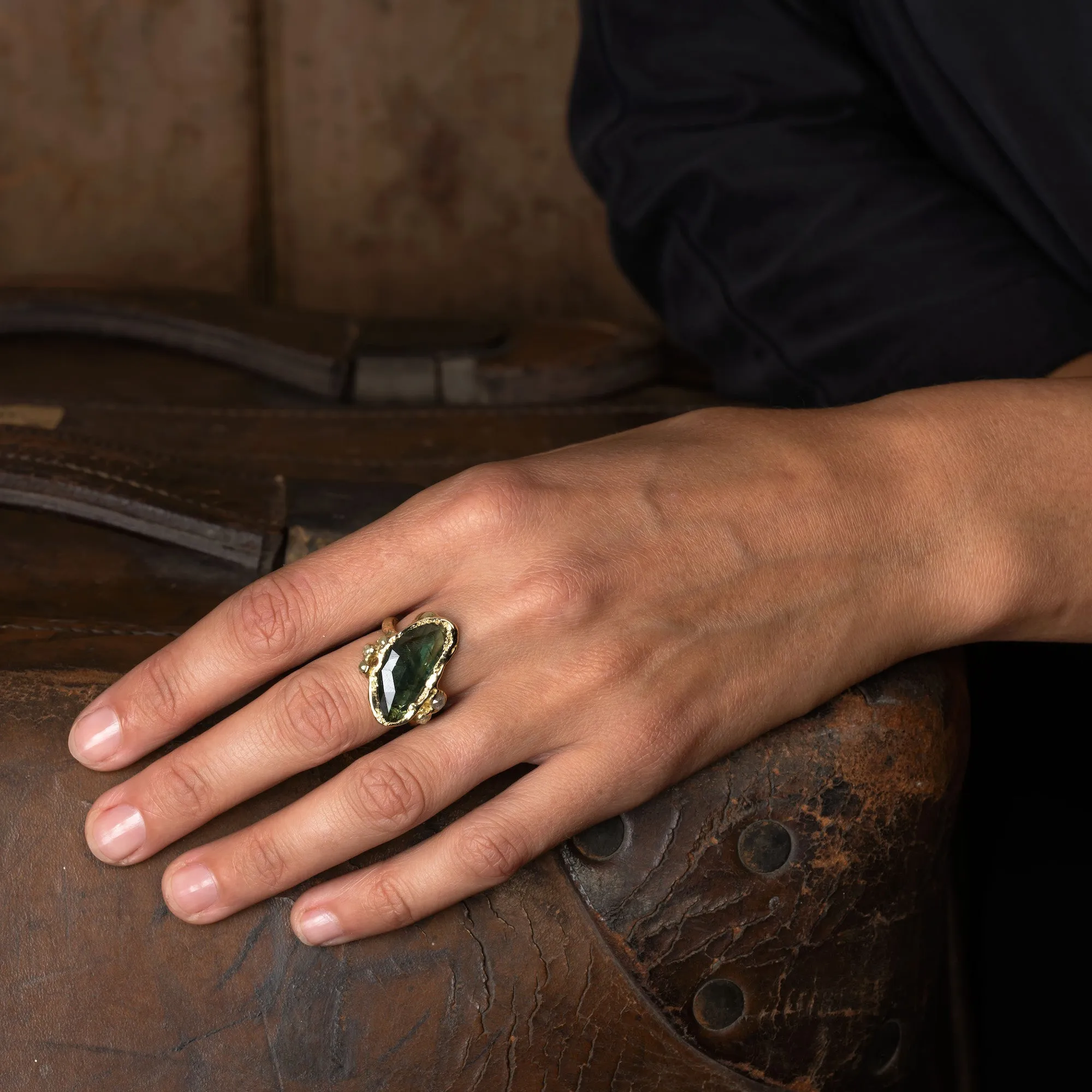 Song of the Sea Sapphire Ring