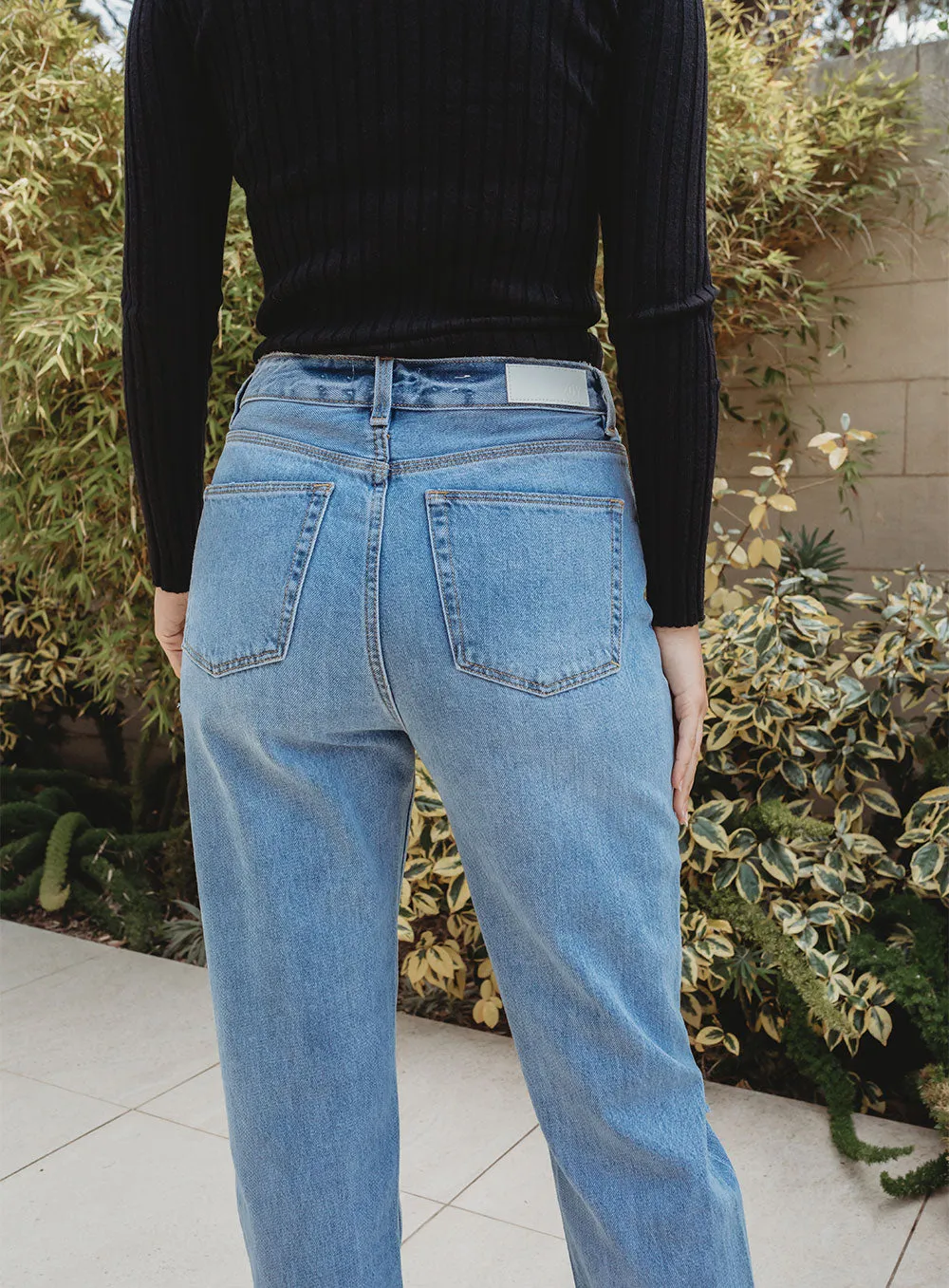 Straight Up Relaxed Jean-Indigo Rader Trash