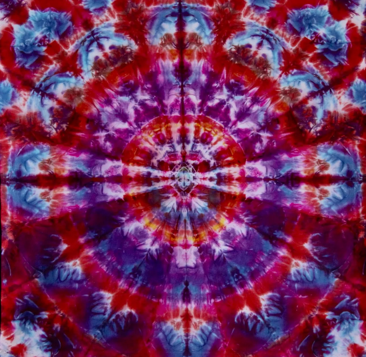 'Sun Dial  Mandala'  22"x22" #3026  $200
