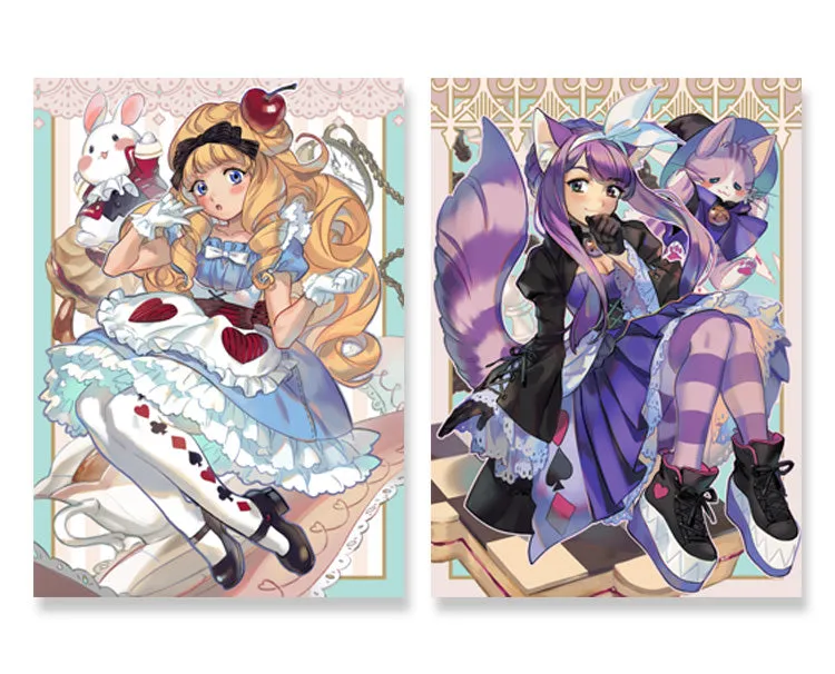 Sweet Wonderland Limited Metal Field Center   Set of 2 70ct Sleeves (YGO Size) Discount Bundle
