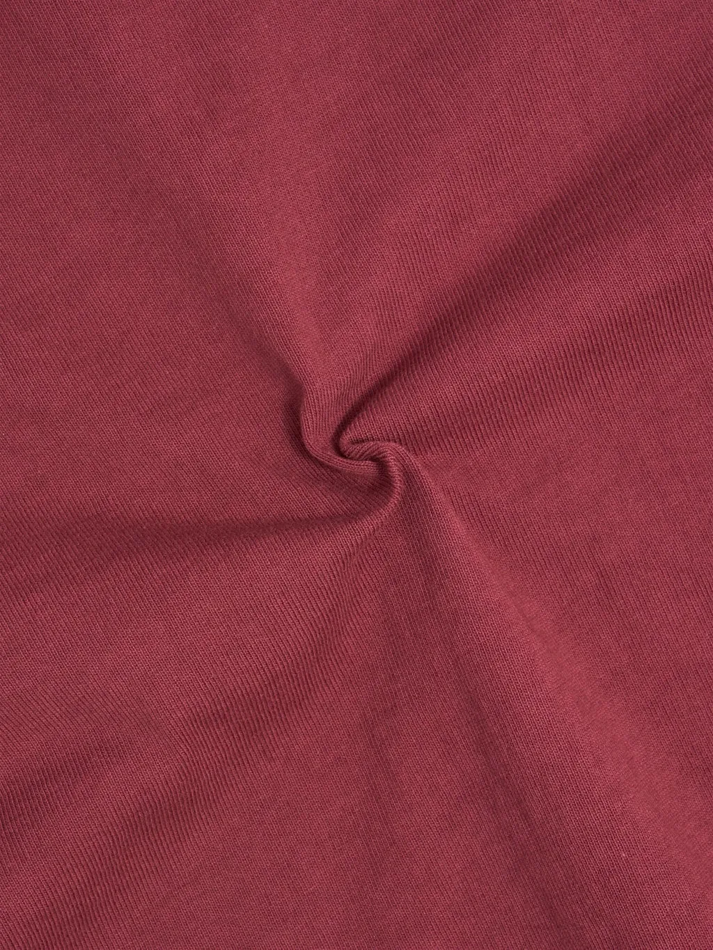 Premium Loopwheeled T-Shirt in Rich Burgundy - Strike Gold Collection