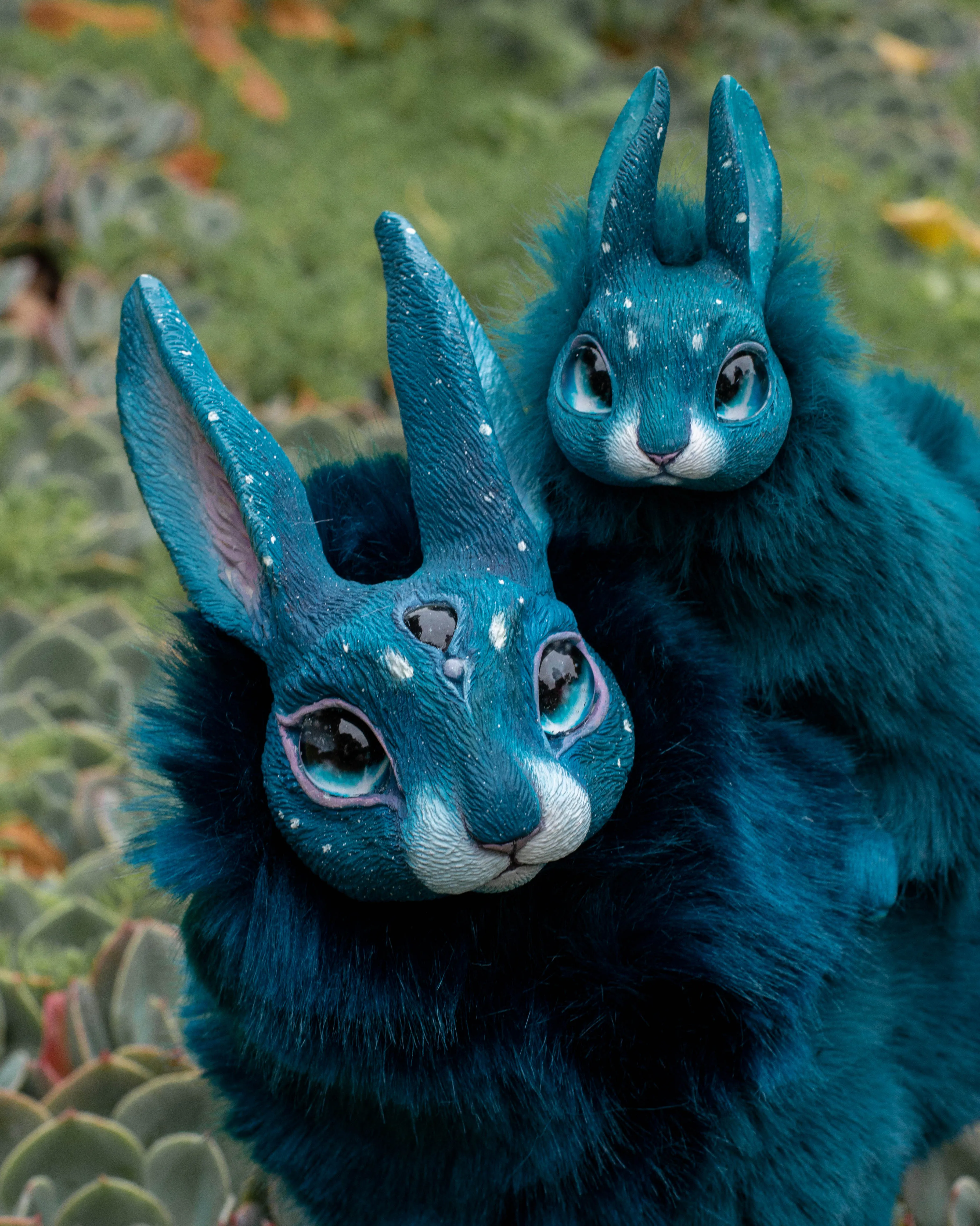 Turquoise hare mama