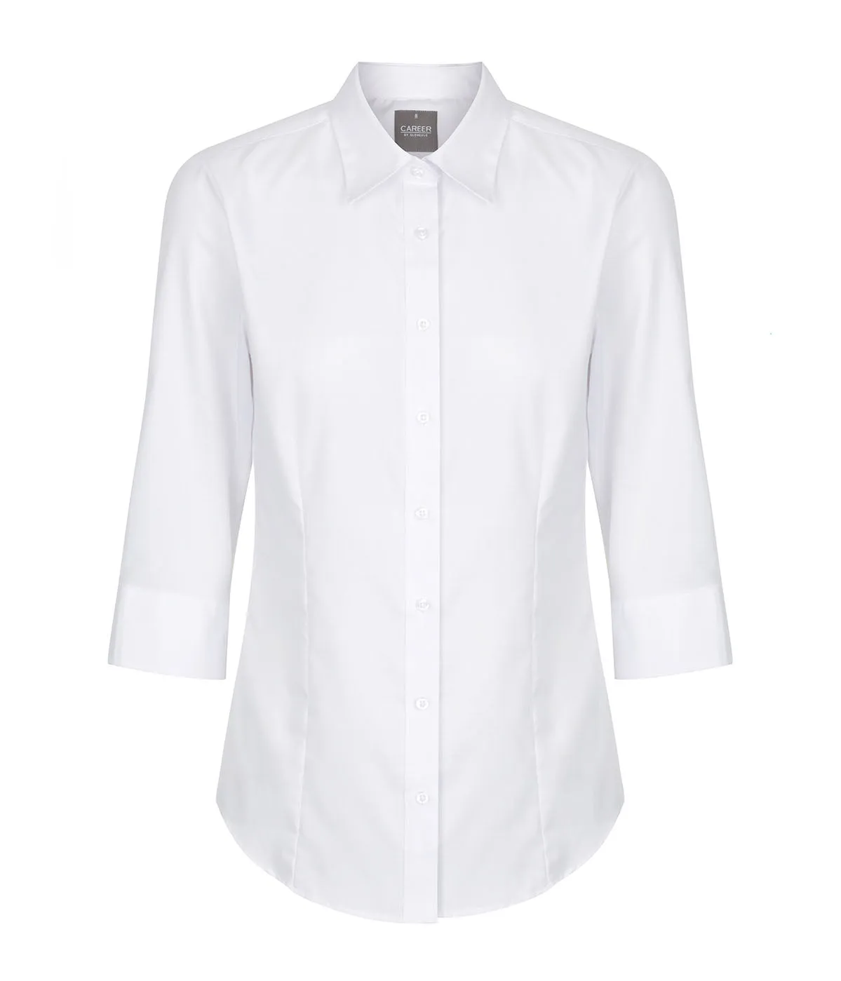 Ultimate White Women's 3/4 Sleeve Shirt 1908WZ