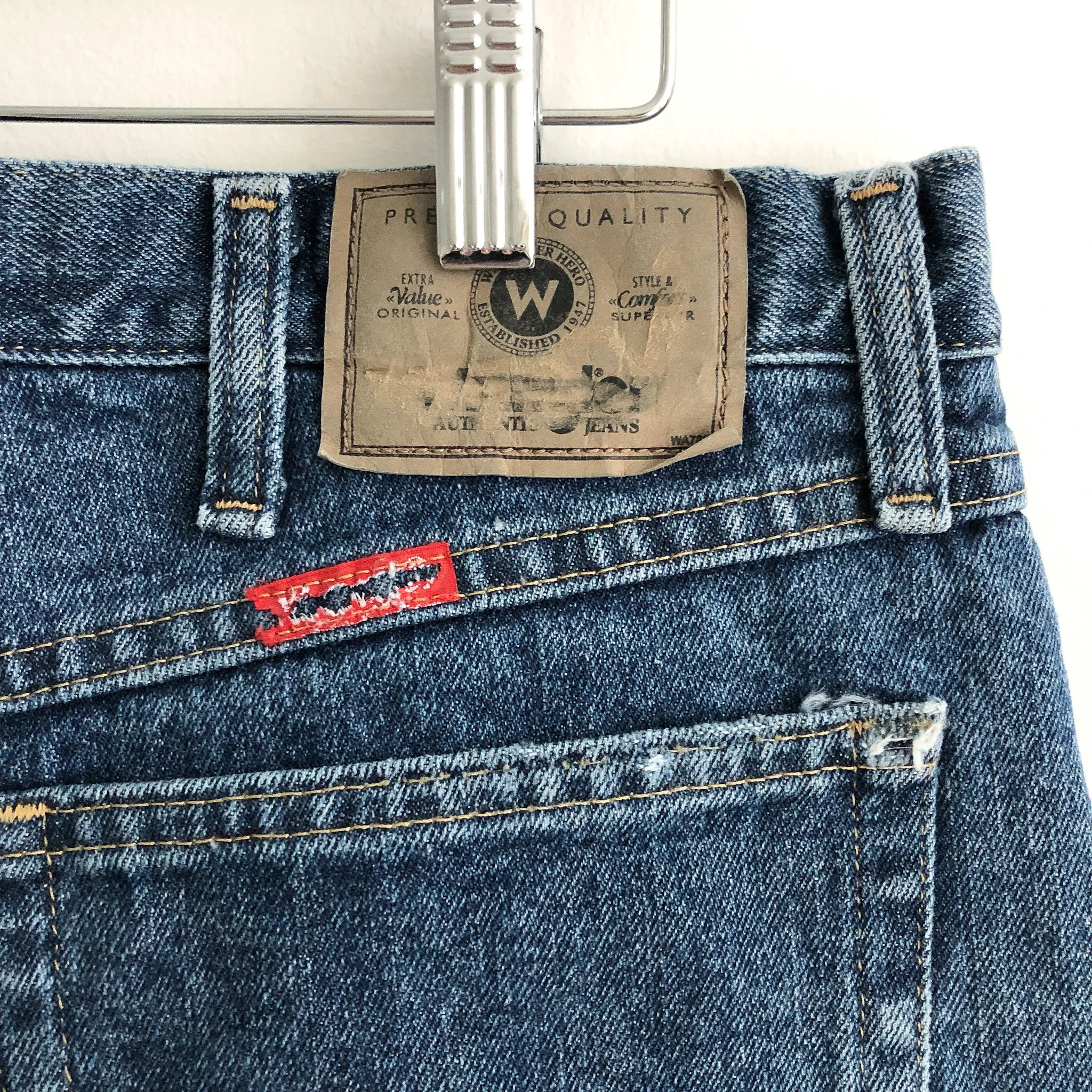 Vintage Wrangler Dark Wash Denim