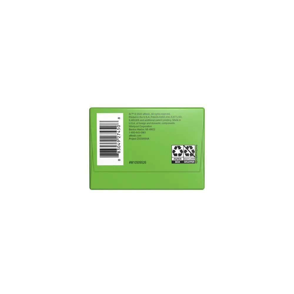 Whirlpool W10509526 Affresh® Disposal Cleaner Tablets - 3 Count